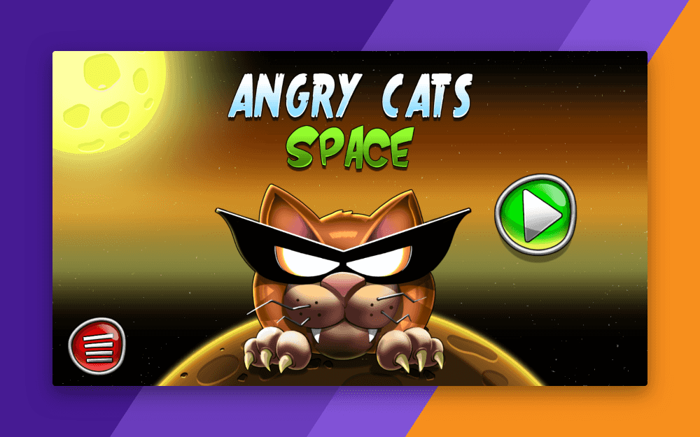  Angry Cats Space cover image